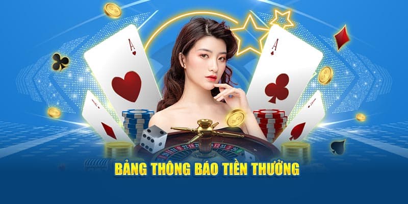 Bảng thông báo tiền thưởng